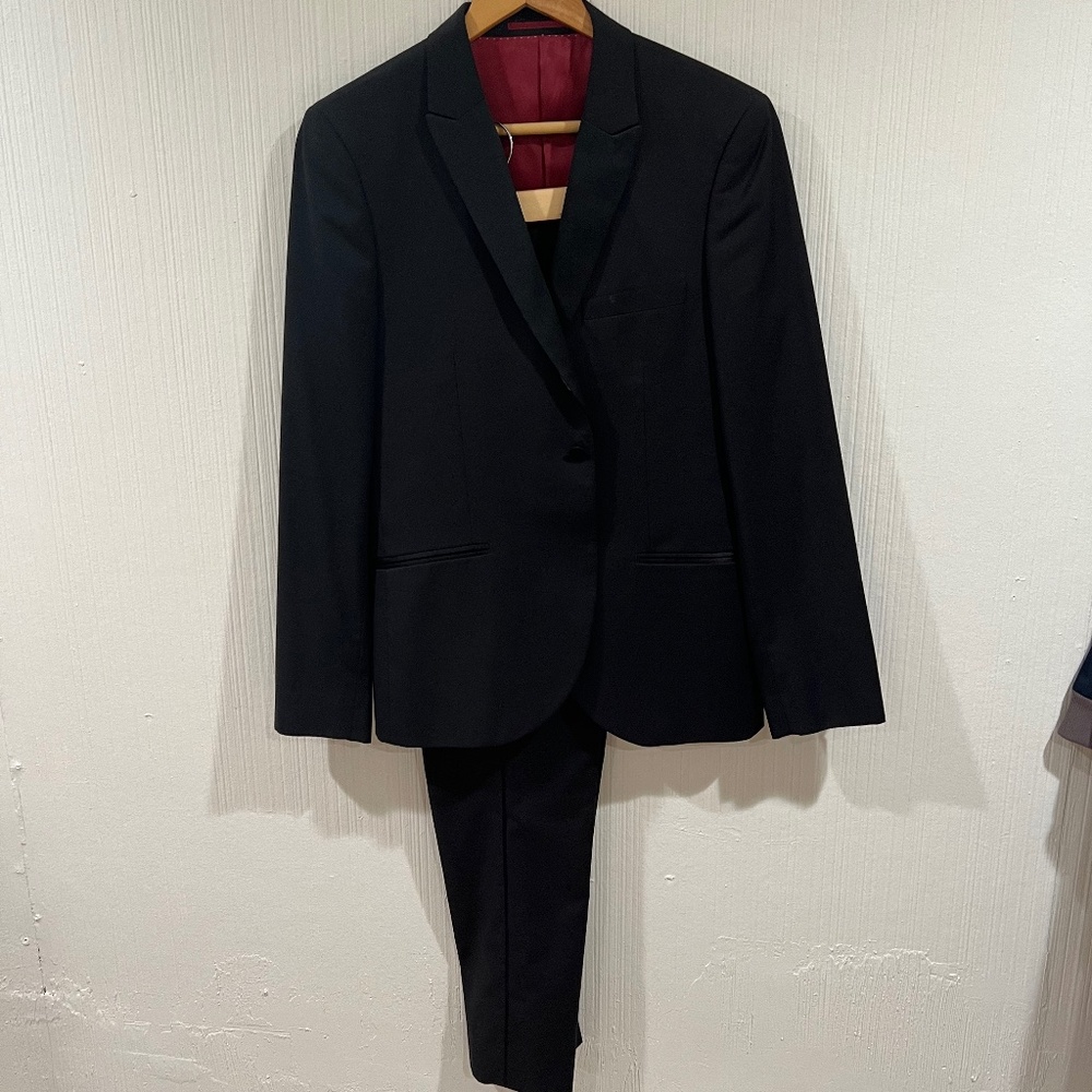 FRENCH CONNECTION BLACK TUXEDO 36S